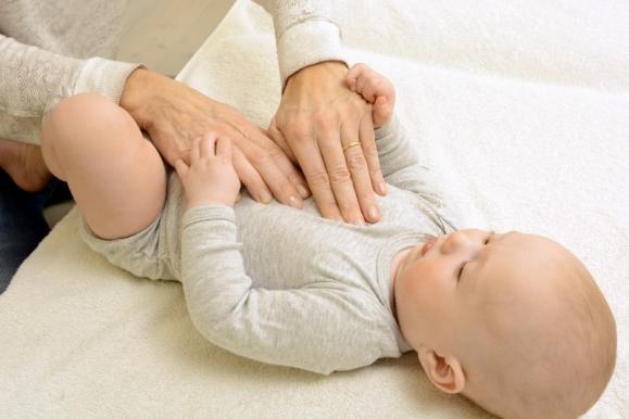 massage bébé